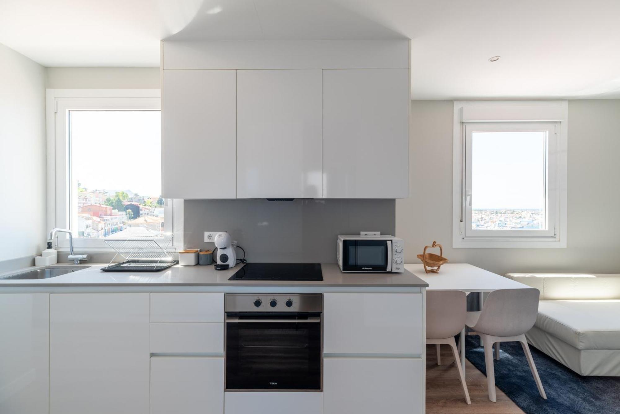 Ferienwohnung El Atico De La Ria Vigo Exterior foto